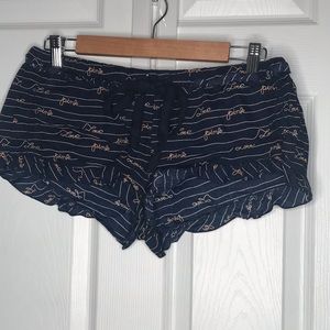 Blue Lounge/Sleep shorts sz S